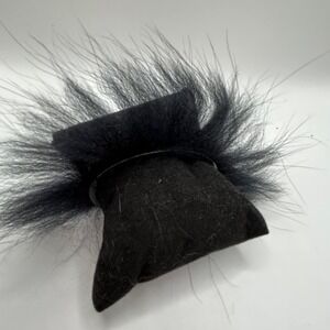 Salvatore Ferragamo Fur Bracelet Black #325